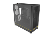 Kabinet - Montech HS01 Mesh - Kabinet - Miditower - Sort - HS01 (B)