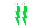 Kostumer - Boland - Earrings Flash Neon Green - 64432