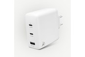 Mobil - Adaptere & Opladere - Aqiila Chargebird W4 - GaN Charger - 120W PD QC (2x USB-C + USB-A) - 406017