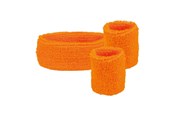 Kostumer - Boland - Sweatbands Neon Orange 3 pcs. - 01896
