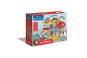 Babylegetøj - Clementoni Tumbling Cars Fire Station - 17578