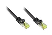 Netværkskabel - Alcasa electronik Good Connections RNS patch cable - 1.5 m - black - Sort - 1meter - 8070R-015S