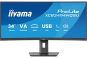 Skærm - 34" iiyama XCB3494WQSU-B1 - 3440x1440 (UWQHD) - 120Hz - VA - XCB3494WQSU-B1