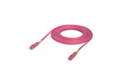Netværkskabel - Ubiquiti UniFi OM4 Duplex LC UPC Fiber Patch Cable 10m - Pink - 10m - UACC-OFC-M2-LULU-10M