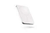 Powerbank - ZENS Slim Qi2 Aluminium Powerbank 5000 mAh - White Powerbank - Hvid - 5000 mAh - ZEPP05W/00
