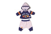 Dukker & Tilbehør - Baby Born Jogging Suit Navy 43cm - 838204
