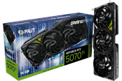 Grafikkort - Palit GeForce RTX 5070 Ti GamingPro-S - 16GB GDDR7 RAM - Grafikkort *DEMO* - NE7507T019T2-GB2031U