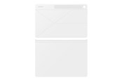 Tablet - Covers & Cases - Samsung Galaxy Tab S10 FE+ Smart Book Cover - White - EF-BX620PWEGWW