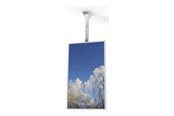 Vægbeslag, AV-Beslag & AV-Møbler - HI-ND mounting kit - portrait - for flat panel - white - Max - recommended for 49" - CC4900-5201-01