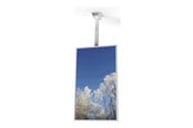Vægbeslag, AV-Beslag & AV-Møbler - HI-ND mounting kit - portrait - for digital signage LCD panel - white - Max - recommended for 50" - CC5012-5201-01