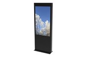 Vægbeslag, AV-Beslag & AV-Møbler - HI-ND Single Totem Exclusive stand - portrait - for flat panel - black - Max - recommended for 75" - ST7500-5001-02