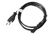 Strømkabel (intern) - Lanberg - power cable - Europlug to power IEC 60320 C7 - 1.8 m - CA-C7CA-10CC-0018-BK