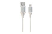 USB kabel - Gembird Cablexpert Premium - USB cable - Micro-USB Type B to USB - 2 m - CC-USB2B-AMmBM-2M-BW2