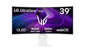 Skærm - 39" LG UltraGear 39GX90SA-W - 3440x1440 (UWQHD) - 240Hz - OLED - 65W USB-C - 39GX90SA-W.AEU