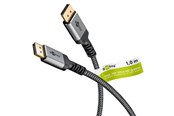 Skærmkabel - Pro DisplayPort Plus 2.0/2.1 - Skærmkabel - 1m - Grå - DP-plus-2.1/2.0-1m-grey