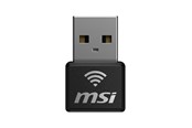 Netværksadapter (netkort, printserver mv.) - MSI AX1800 Nano WiFi 6 USB Adapter - GUAX18N