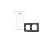 Smart Home - Aqara Switch Frame H2 EU Grey (2-gang) - AQA_FE-X01D-G