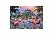 Puslespil - Ravensburger Jigsaw puzzle Pink Flamingos 1000 pcs. Floor - 120005742
