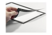 Konference & Præsentation - DURABLE Selvklæbende inforamme med oplukkelig magnetisk ramme til dokumenter i A6 format. - 487001