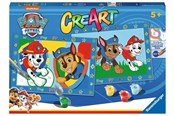 Kreativt Legetøj - Ravensburger CreArt Paint by Numbers - PAW Patrol - 235537