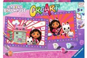 Kreativt Legetøj - Ravensburger CreArt Paint by Numbers - Gabby's Dollhouse - 237159