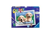 Kreativt Legetøj - Ravensburger CreArt Painting by Numbers - Cute Puppies - 289318
