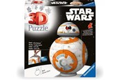 Puslespil - Ravensburger 3D Puzzle Star Wars BB-8 99pcs. 3D Puslespil - 115785