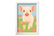 Kreativt Legetøj - Ravensburger CreArt Paint by Numbers - Pig - 23970 2