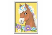 Kreativt Legetøj - Ravensburger CreArt Paint by Numbers - Horse with Flowers - 23980 1