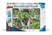Puslespil - Ravensburger Jigsaw puzzle XXL Marvel Hulk 100 pcs. Floor - 12004119