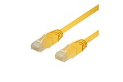 Netværkskabel - Deltaco LAN CAT 6 - UTP - Gul - 0.7m - TP-607GL
