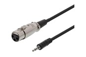 Audio kabel - Deltaco XLR-2000 - audio cable - 1.5 m - XLR-2000
