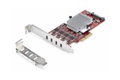 Controller - StarTech.com 4-Port USB Type-C PCIe Card USB-C 10Gb 4x Controllers TAA - USB adapter - PCIe 3.0 x4 - USB-C 3.2 Gen 2 x 4 - TAA Compliant - P10Q4C-USB-CARD