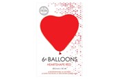 Legetøj - Globos - Balloons Heart Balloons Red 30cm 6pcs. - 1121901