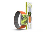 Smartwatch - Tilbehør - Mobile Origin Magnetic Watch Strap II - orange/grey - Apple Watch 49mm/46mm/45mm/44mm - AWMS-02-ORG-GRY
