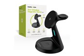 Mobil - Adaptere & Opladere - Mobile Origin 3in1 Wireless Magnetic Stand PW9 - MO-31WMS-PW9