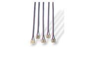 Lamper - HiluX SmartClip til 12mm RGBW COB LED Bånd m. 10cm ledning - 5-pak - 5714255010800