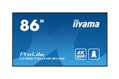 Digital skiltning & Hotel - iiyama ProLite LH8675UHS-B1AG 86" Class - LH8675UHS-B1AG