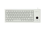 Tastatur - Cherry Compact-Keyboard G84-4400 - keybo - Tastatur - Fransk - Grå - G84-4400LUBFR-0