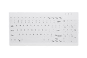Tastatur - Cherry Active Key AK-C7012 - keyboard - Tastatur - Tysk - Hvid - AK-C7012F-U1-W/GE