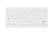 Tastatur - Cherry AK-C4112 - keyboard - medical com - Tastatur - Tysk - Hvid - AK-C4112F-U1-W/GE