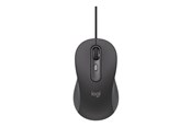 Mus - Logitech Signature M520 L for Business - Mus - Optisk - 4 knapper - Grå - 910-007511