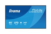 Digital skiltning & Hotel - iiyama ProLite LH6564UHS-B1AG 65" Class (64.5" viewable) LED-backlit LCD display - 4K - for digital signage - LH6564UHS-B1AG