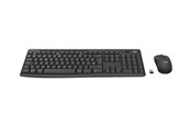 Tastatur - Logitech MK370 Combo for Business - keyboard and mouse set - QWERTY - Spanish - graphite Input Device - Tastatur & Mus sæt - Spansk - Sort - 920-012071