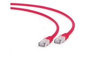 Netværkskabel - Gembird Cablexpert patch cable - 25 cm - red - Rød - 0.25m - PP6A-LSZHCU-R-0.25M