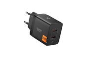 Mobil - Adaptere & Opladere - Spigen Essential 47W Wall Charger EE472EU - black - ACH09457