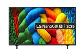Fladskærms TV - LG 55" Fladskærms TV LED 4K 55NANO80A6B Nano80 Series - 55" LED-backlit LCD TV - 4K - 55NANO80A6B