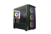 Kabinet - Montech X5M mATX Black - Kabinet - Minitower - Sort - X5M (B)