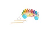 Babylegetøj - Bigjigs Wooden Pull Along Xylophone - 37068