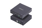 Repeater, boostere, bridges & transceiver - StarTech.com HDMI KVM Extender Over IP Network 4K 60Hz Driverless HDMI and USB Over Ethernet/CAT6 AVoIP Transmitter and Receiver Kit Includes Mounting Kits - IH2006-KVM-EXTENDER